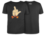 Happy Finger (orange+gray) Unisex T-Shirt