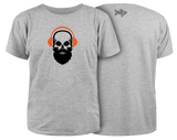 Listen Hard (black+orange) Unisex T-Shirt